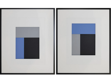 Bauhaus I & II - Paper Painting by NOVOCUADRO ART COMPANY - view 2